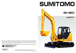 Верижни екскаватори Sumitomo SH80-3B