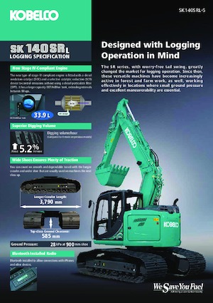 Верижни екскаватори Kobelco SK 140 SRL 5