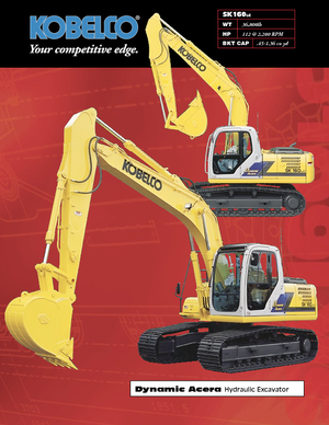Верижни екскаватори Kobelco SK 160 LC-IV