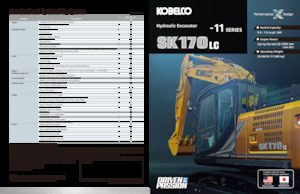 Верижни екскаватори Kobelco SK 170 LC 11
