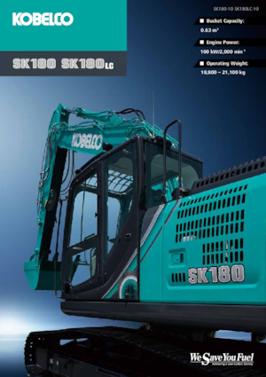 Верижни екскаватори Kobelco SK 180 10