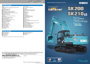 Верижни екскаватори Kobelco SK 210 LC