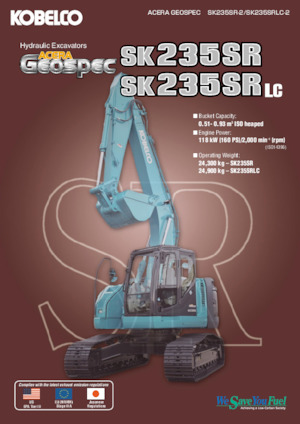 Верижни екскаватори Kobelco SK 235 SRLC 2