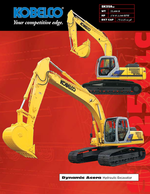 Верижни екскаватори Kobelco SK 250 LC DA