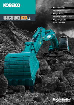Верижни екскаватори Kobelco SK 380 XDLC