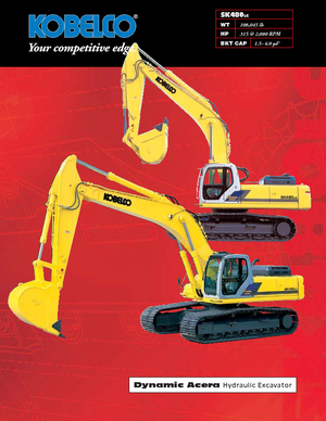 Верижни екскаватори Kobelco SK 480 LC