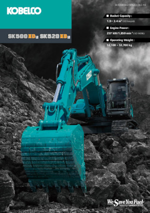 Верижни екскаватори Kobelco SK 500 XDLC