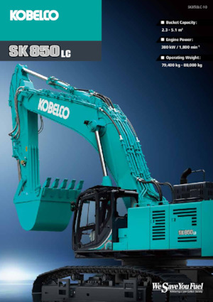 Верижни екскаватори Kobelco SK 850 LC