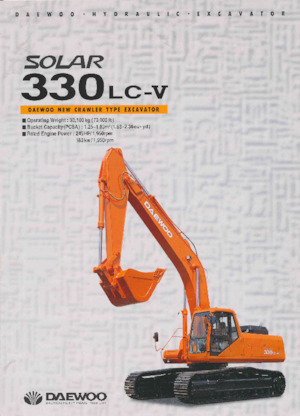 Верижни екскаватори Daewoo SOLAR 330LC-V