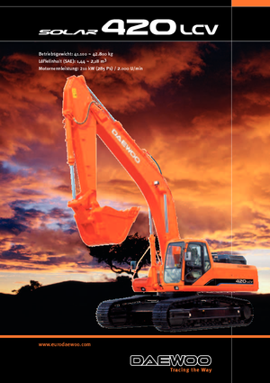 Верижни екскаватори Doosan Solar 420 LC-V