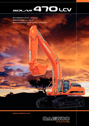 Верижни екскаватори Doosan Solar 470 LC-V