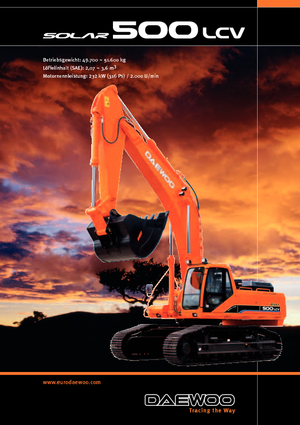 Верижни екскаватори Doosan Solar 500 LC-V Gigant