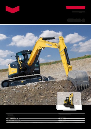 Верижни екскаватори Yanmar SV 100-2 CR
