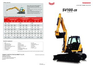Верижни екскаватори Yanmar SV 100