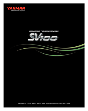 Верижни екскаватори Yanmar SV 100