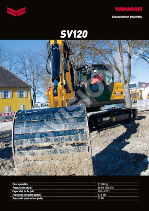 Верижни екскаватори Yanmar SV120 MB 