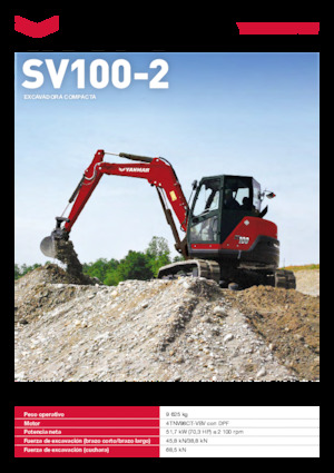 Верижни екскаватори Yanmar SV100-2 
