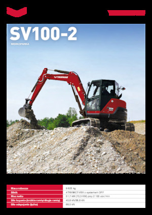 Верижни екскаватори Yanmar SV100-2 