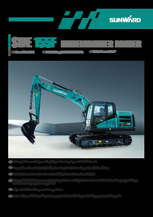 Верижни екскаватори Sunward SWE155F