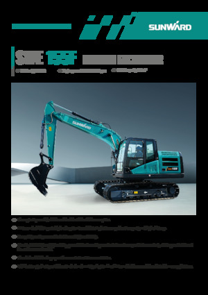 Верижни екскаватори Sunward SWE155F