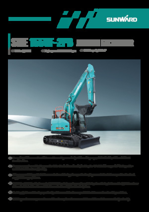 Верижни екскаватори Sunward SWE155UF-2PB