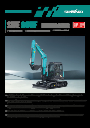 Верижни екскаватори Sunward SWE90UF