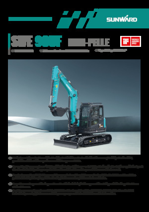 Верижни екскаватори Sunward SWE90UF