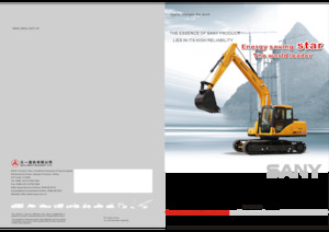 Верижни екскаватори Sany SY135C8B