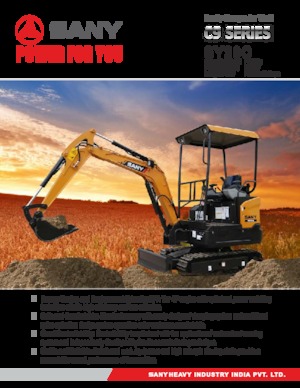 Мини екскаватори Sany SY20C