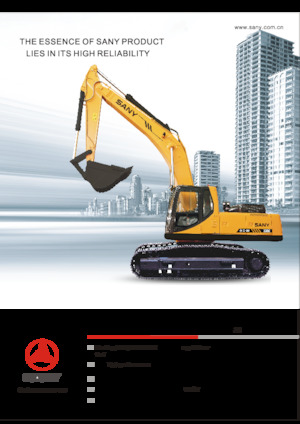 Верижни екскаватори Sany SY330C