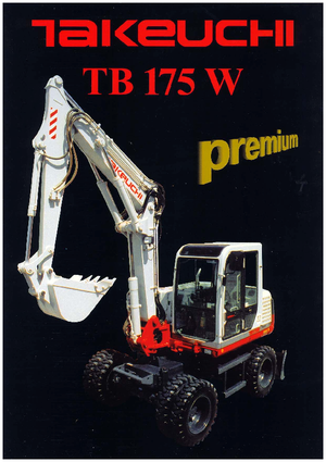 Верижни екскаватори Takeuchi TB 175