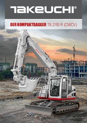 Верижни екскаватори Takeuchi TB 2150 RCV