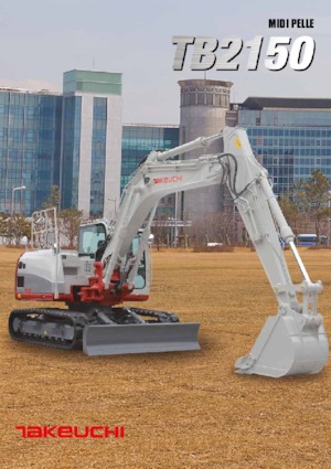Верижни екскаватори Takeuchi TB 2150 C