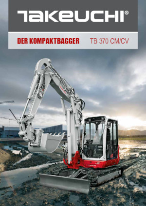 Верижни екскаватори Takeuchi TB 370 CM