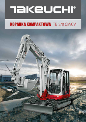 Верижни екскаватори Takeuchi TB 370 CM