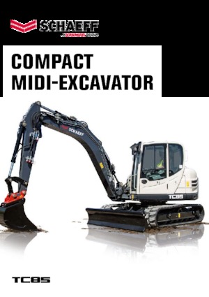 Верижни екскаватори Schaeff TC 85