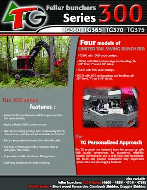 Верижни екскаватори Tanguay TG360