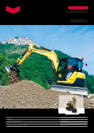 Верижни екскаватори Yanmar VIO 80-1 ACR
