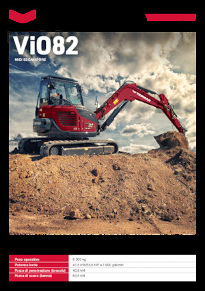 Верижни екскаватори Yanmar ViO82