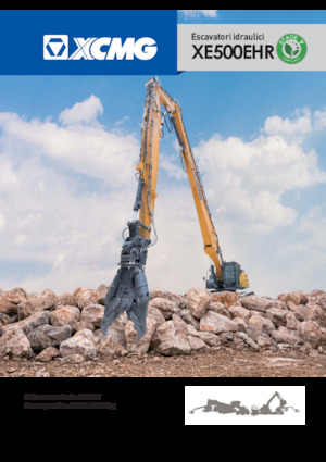 Верижни екскаватори XCMG XE500EHR 