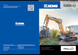 Верижни екскаватори XCMG XE80E Single boom