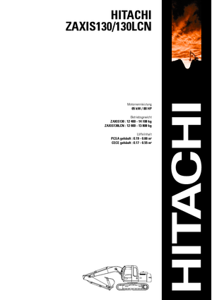 Верижни екскаватори Hitachi ZX 130