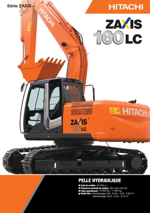 Верижни екскаватори Hitachi ZX 160 LC-3
