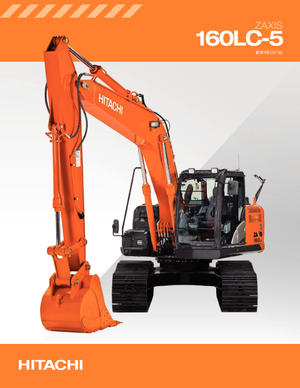 Верижни екскаватори Hitachi ZX 160 LC-5