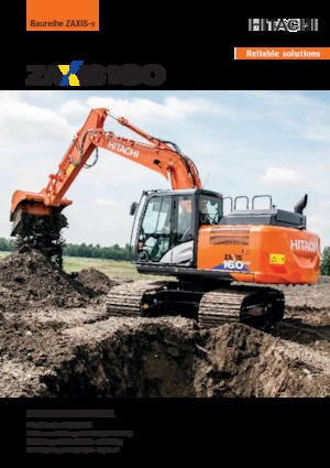 Верижни екскаватори Hitachi ZX160LC-6