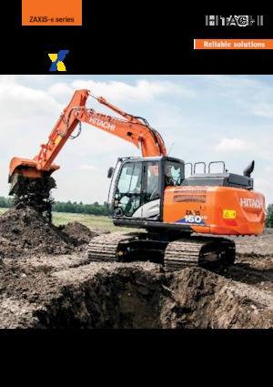 Верижни екскаватори Hitachi ZX160LC-6