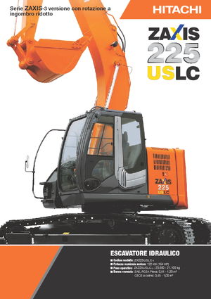 Верижни екскаватори Hitachi ZX 225 USLC-3