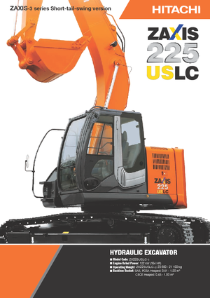Верижни екскаватори Hitachi ZX 225 USLC-3