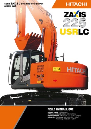 Верижни екскаватори Hitachi ZX 225 USRLC-3