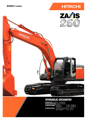 Верижни екскаватори Hitachi ZX 250 LC-3